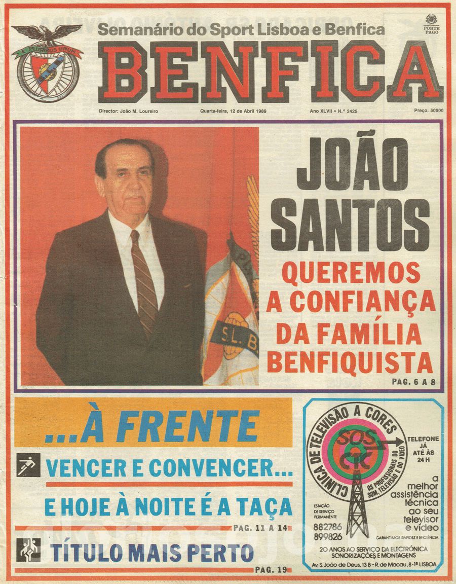 jornal o benfica 2425 1989-04-12